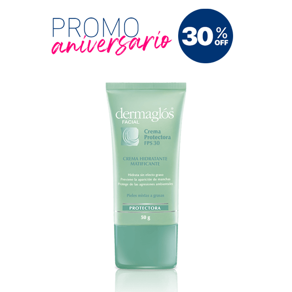Dermaglós | CREMA PROTECTORA CON FPS 30 - 50g