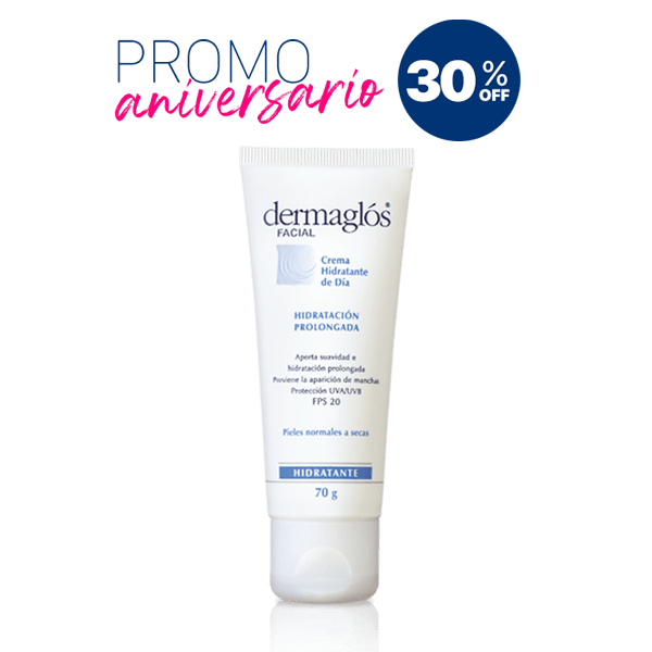 Dermaglós | CREMA HIDRATANTE DE DÍA CON FPS20 - PIELES NORMALES - 70g