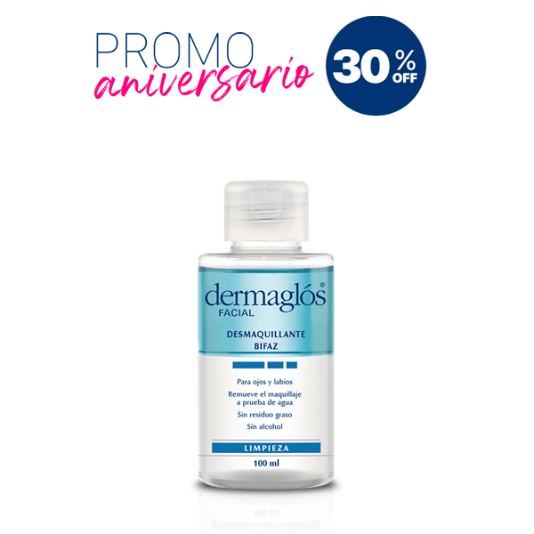 Dermaglós | DESMAQUILLANTE BIFAZ DE OJOS - 100ML