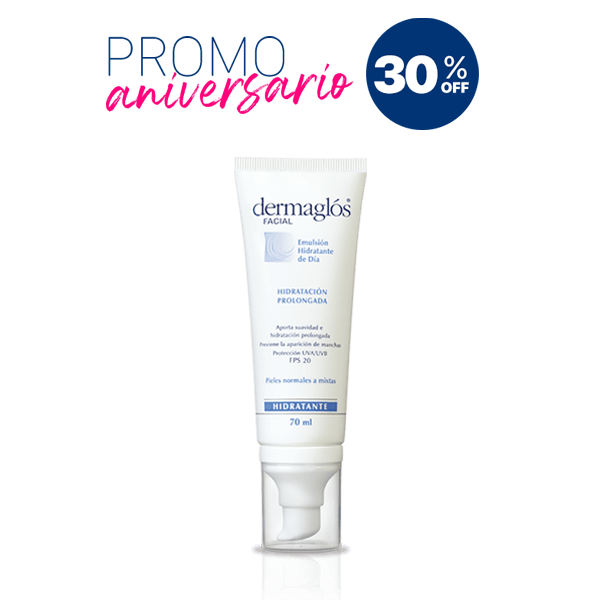 Dermaglós | EMULSIÓN HIDRATANTE DE DÍA CON FPS 20 - 70ml